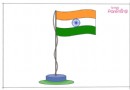 Wie man die indische Nationalflagge zeichnet 