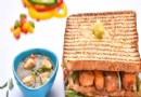 Paneer Chilli Sandwich Rezept 