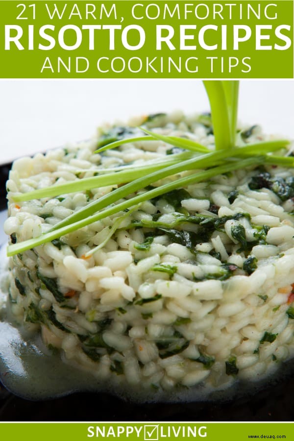 21 warme, beruhigende Risotto-Rezepte mit Kochtipps 