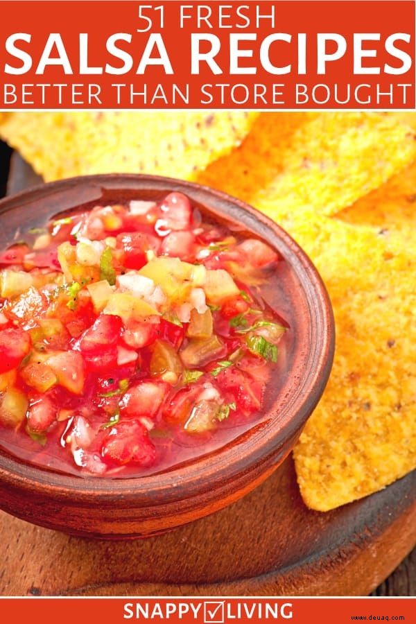 51 Salsa-Rezepte, die besser sind als gekaufte 