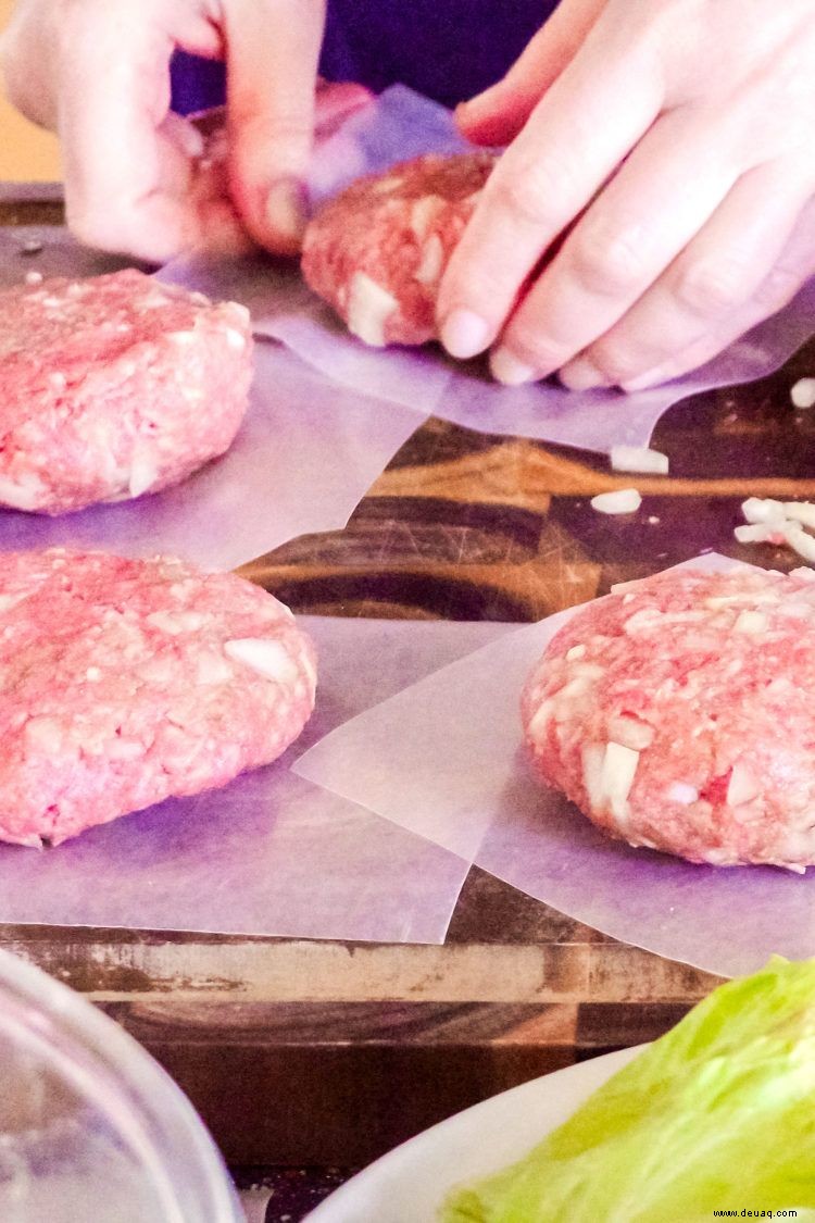 23 Zutaten für Burgerfleisch 