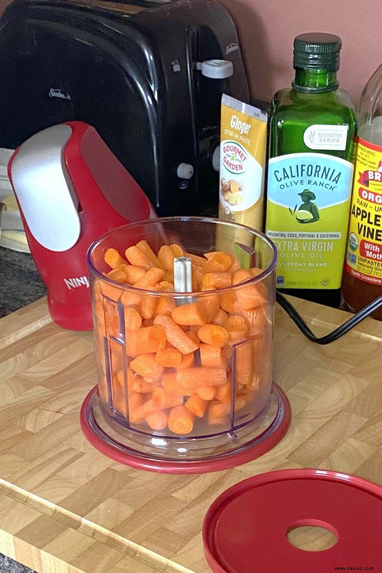 Rezept für Karotten-Ingwer-Salat-Dressing 