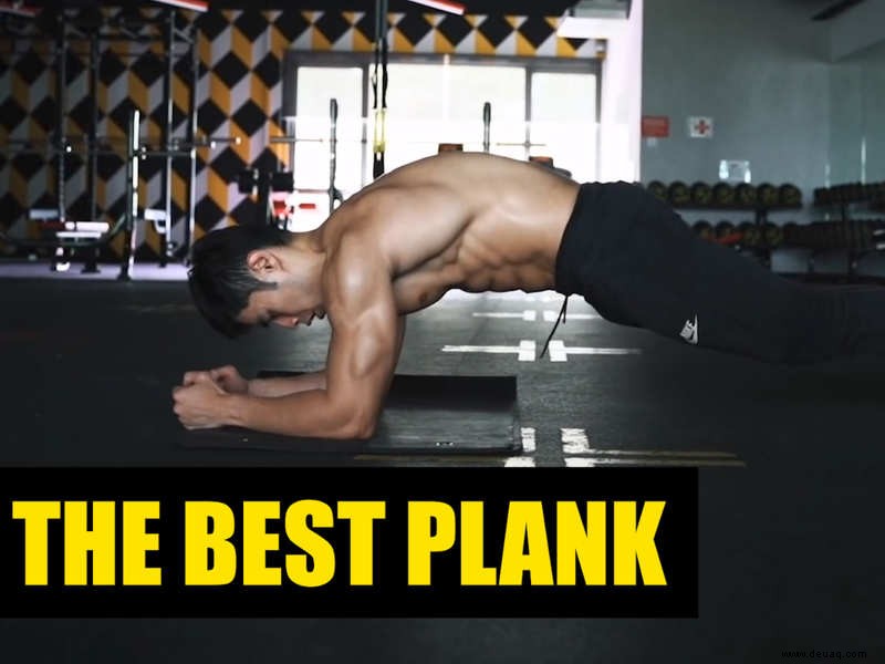 VIDEO:Diese Plank-Variante von Fitnesstrainer Jordan Yeoh bringt deine Bauchmuskeln in Schwung 