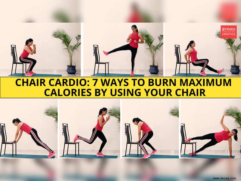Chair Cardio:7 Wege, um maximale Kalorien zu verbrennen, indem Sie Ihren Stuhl benutzen 
