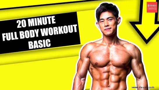 20 Minuten Ganzkörper-Workout von Fitnesstrainer Jordan Yeoh 