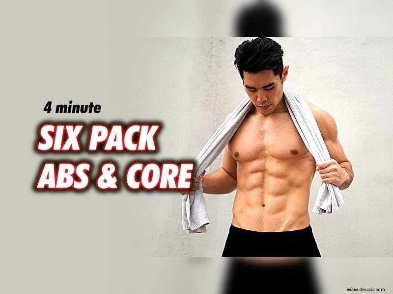4-Minuten-Bauch- und Core-Blaster von Fitnesstrainer Jordan Yeoh 