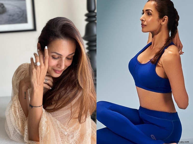 Internationaler Yoga-Tag 2021:Malaika Arora schreibt FACE Yoga ihr jugendliches Aussehen zu 