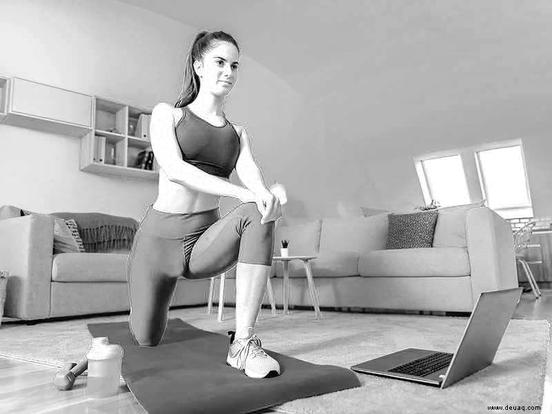 Workout von zu Hause aus:Pandemie bringt Online-Fitnesstraining in den Mainstream 