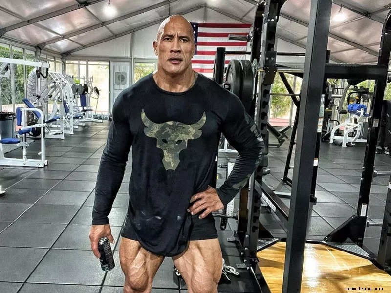 Der Grund, warum Dwayne Johnson beim Training in Flaschen pinkelt 