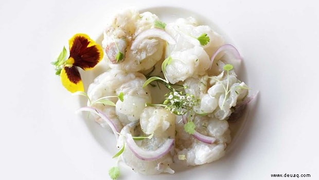 Garnelen-Koriander-Ceviche-Rezept 