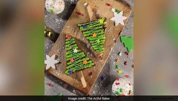 Rezept für Weihnachtsbrownies 