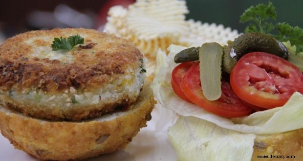 Kartoffel-Mais-Burger Rezept 