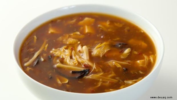 Rezept für eine scharf-saure Suppe 