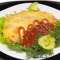 Rezept für Käse- und Lammsteaks 