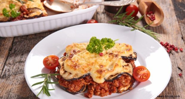 Vegetarisches Moussaka-Rezept 