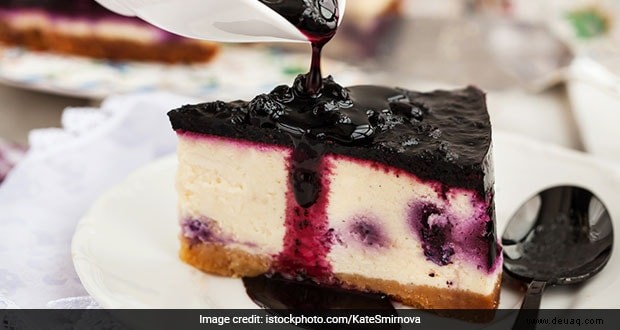 Rezept für Blaubeer-Käsekuchen 