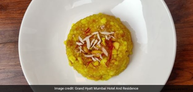 Quinoa und Sabudana Kesari Bad Rezept 