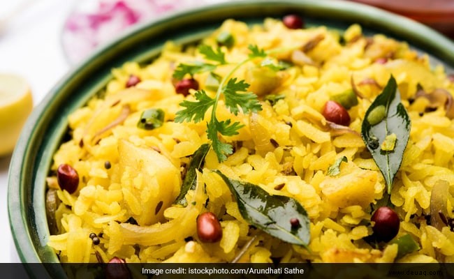 Aloo Poha-Rezept 