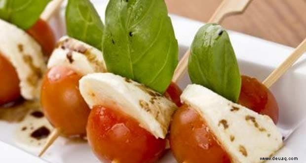 Sommerliches Limetten-Caprese-Rezept 