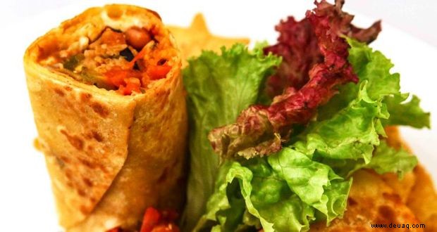 Vegetarisches Burrito-Rezept 