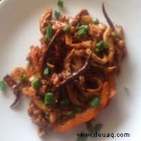 Hähnchen mit Chilis &Cashewnüssen Rezept 