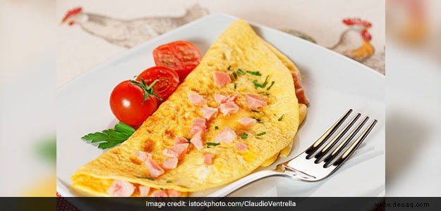 Rezept für Hähnchen-Masala-Omelette 