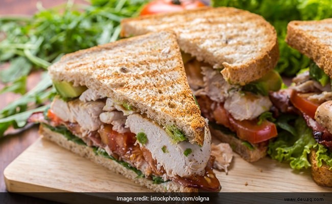 Hähnchen-Mayo-Sandwich-Rezept 