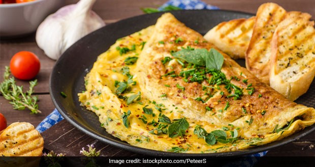 Omelette-Rezept mit gekochten Eiern 