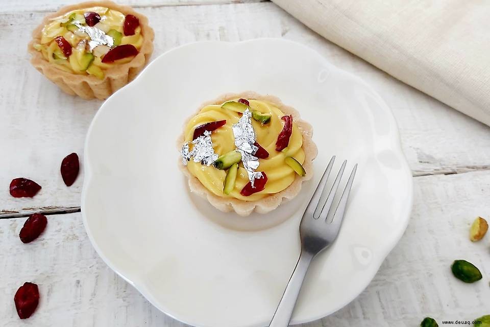 Mango-Shrikand-Tarte Rezept 