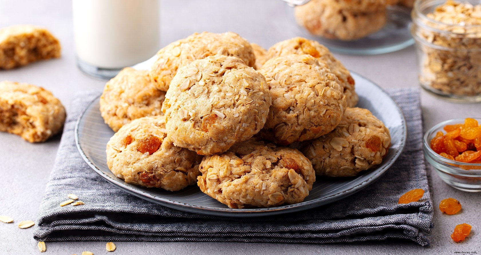 Rezept für Rosinenkekse 