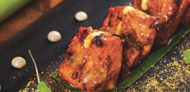 Cheddar-Käse-Seezungen-Tikka-Rezept 