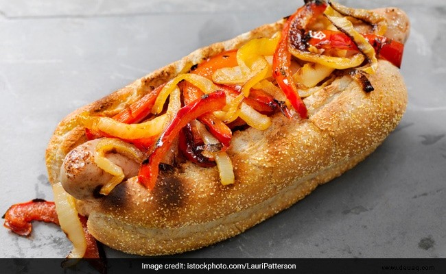 Hühnchen-Hot-Dog-Rezept 