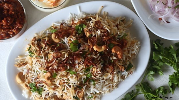 Veg Dum Biryani Rezept 