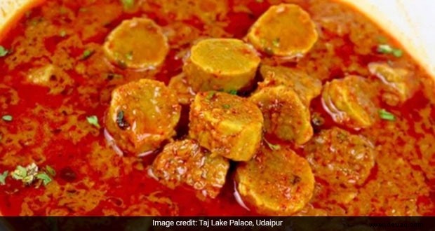 Hara Dana Methi Bail Gatta Curry Rezept 