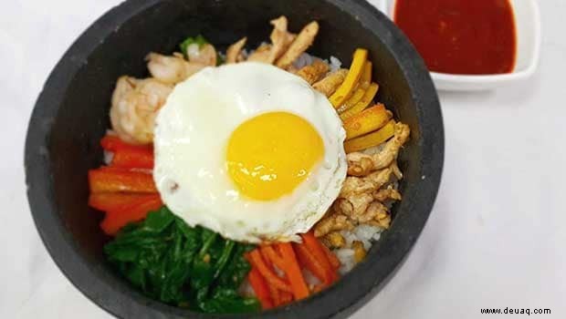 Koreanisches Bibimbap-Rezept 