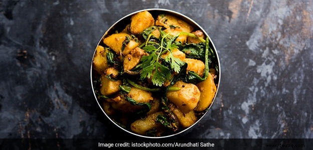 Aloo Mooli Ki Sabzi Rezept 