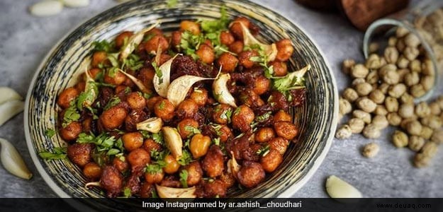 Rezept für Chana-Knoblauchbraten 