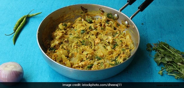 Anda Methi Bhurji Rezept 