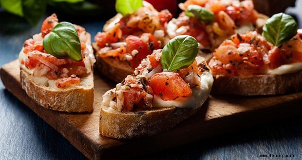 Gemüse-Bruschetta-Rezept 