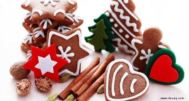 Rezept für weihnachtliche Schokoladen-Fudge-Plätzchen 