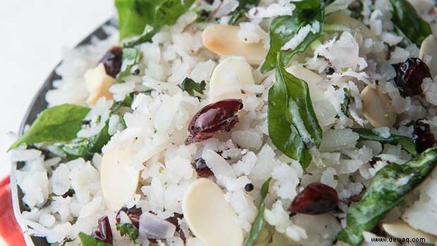 Mandel-Cranberry-Poha-Rezept 