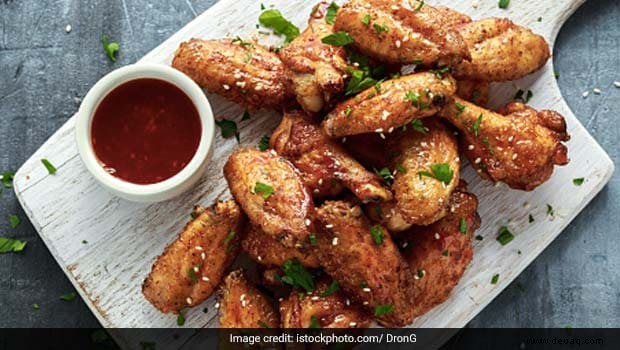 Sticky Rum Chicken Wings Rezept 