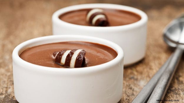Rezept für Schokoladen-Jaffa-Mousse 