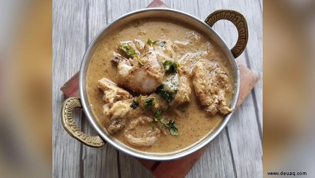 Würziges cremiges Kadai-Huhn-Rezept 