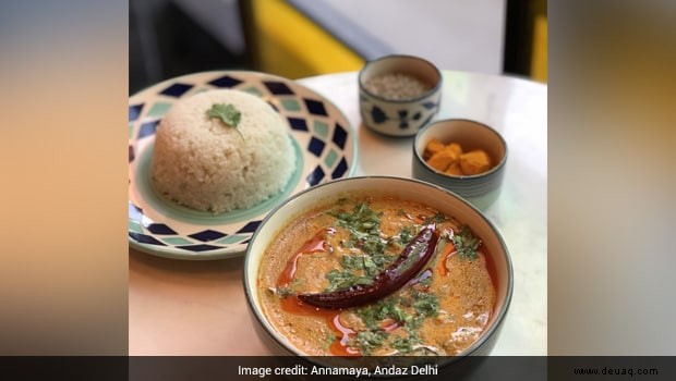 Aloo Ki Kadhi Rezept 