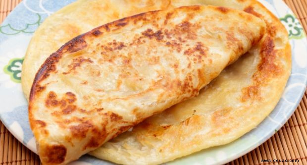 Aloo ka Parantha (Vrat) Rezept 