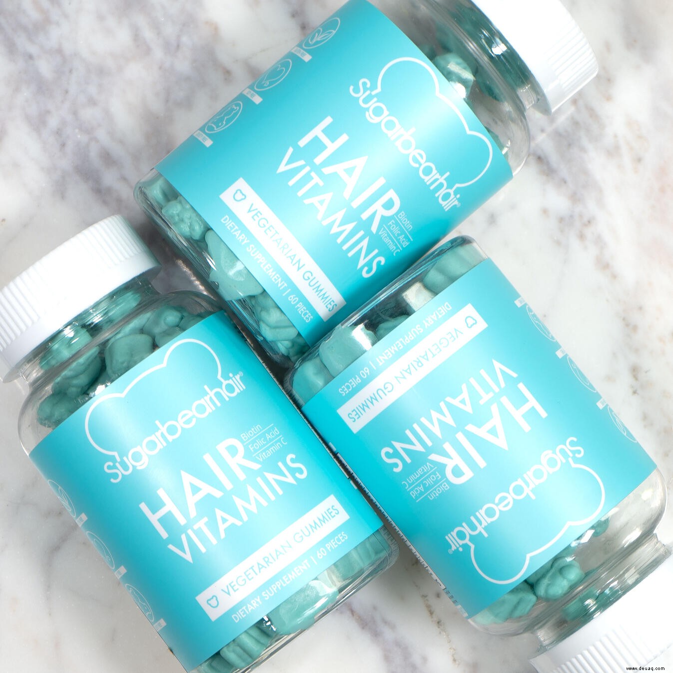 Ich habe es versucht:Sugarbear Hair Vitamins &Olaplex 