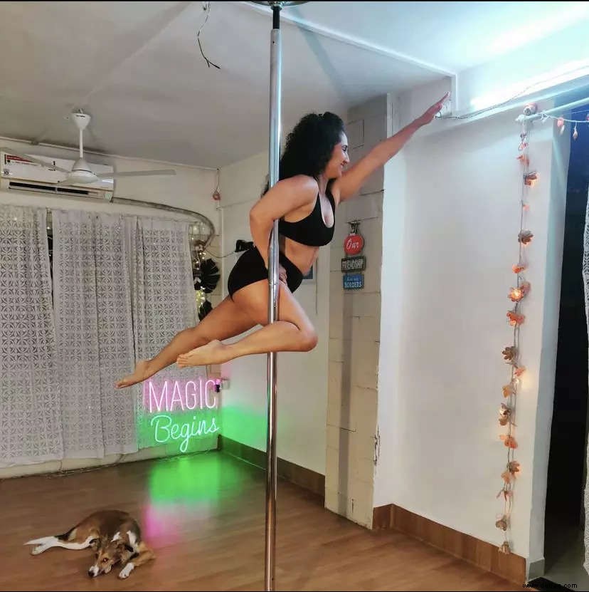 Pole Baby Pole:Pole Dance entwickelt sich zu einem neuen Fitnessprogramm 
