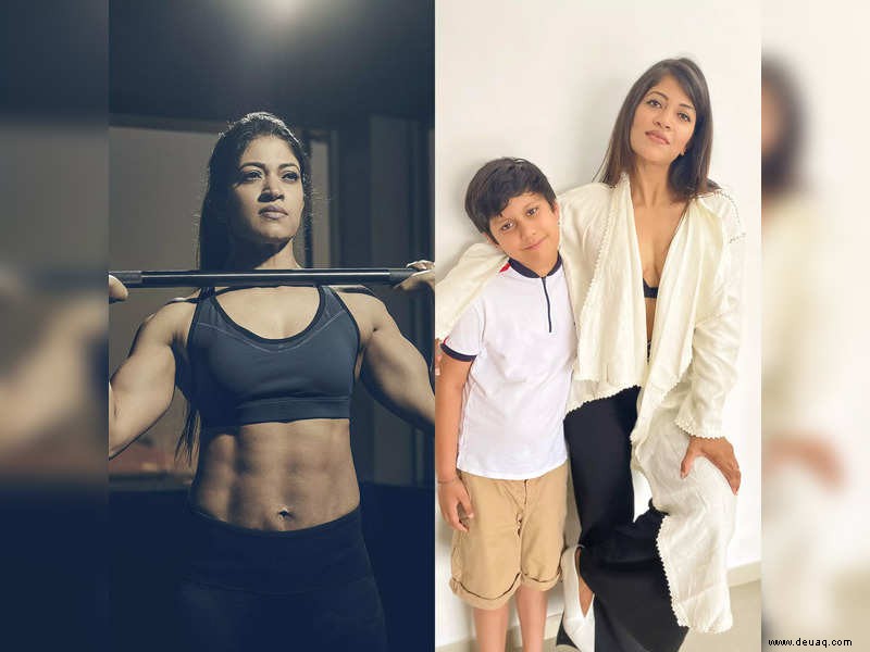 Mit 85 kg besiegte diese Mutter Wochenbettdepressionen und wurde Fitnesstrainerin 