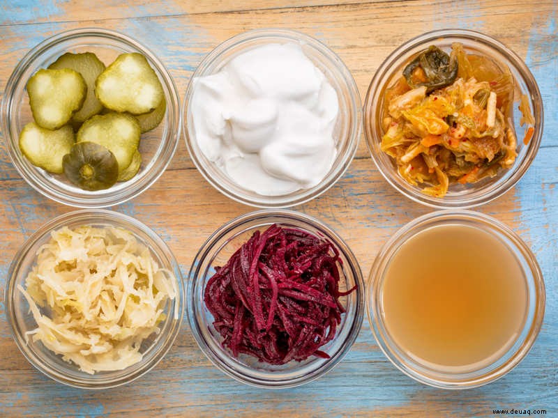 Probiotische Lebensmittel:Alles, was Sie wissen müssen 